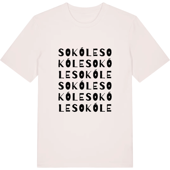 Sokóle ordlek t-shirt – t-shirt från PinShirt