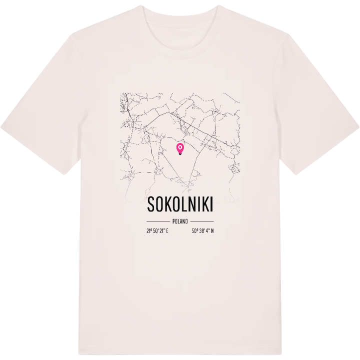 Sokolniki karta t-shirt – t-shirt från PinShirt