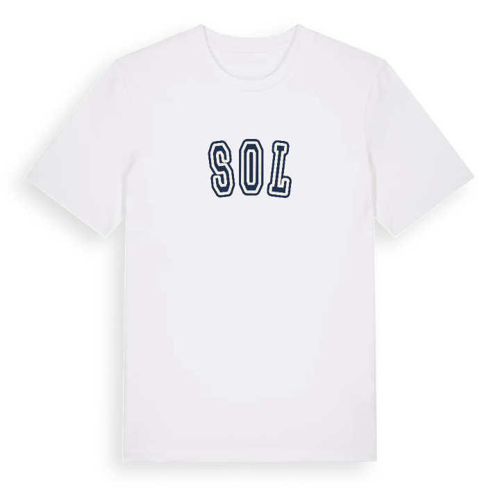 Sol college t-shirt – t-shirt från PinShirt