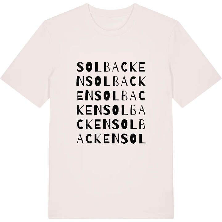 Solbacken ordlek t-shirt – t-shirt från PinShirt