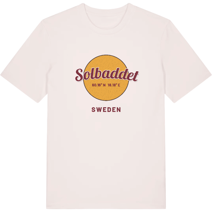 Solbaddet cirkel t-shirt – t-shirt från PinShirt