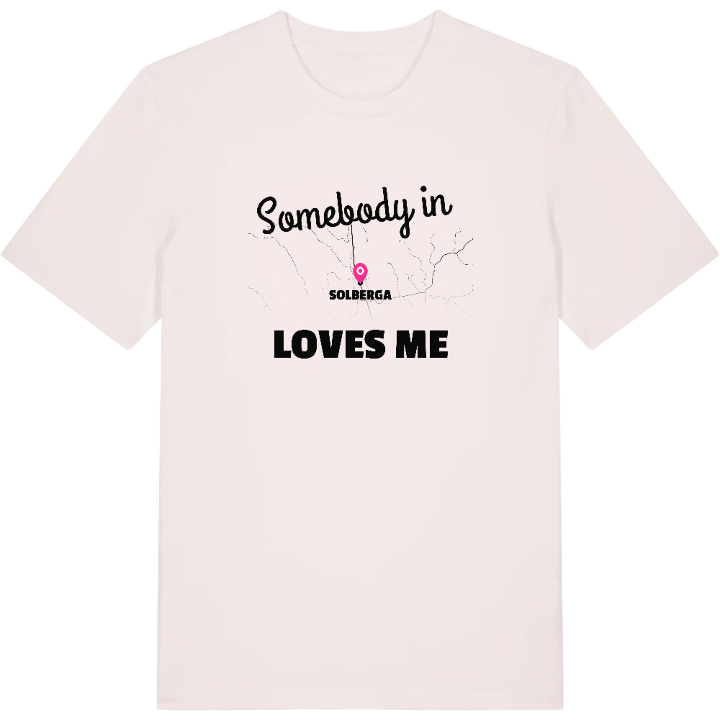Någon i Solberga älskar mig t-shirt – t-shirt från PinShirt