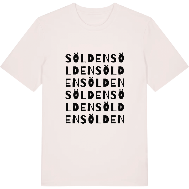 Sölden ordlek t-shirt – t-shirt från PinShirt