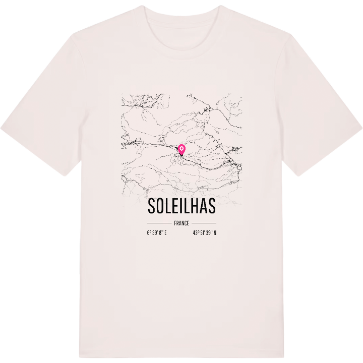 Soleilhas karta t-shirt – t-shirt från PinShirt
