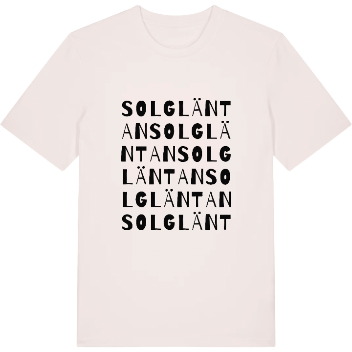 Solgläntan ordlek t-shirt – t-shirt från PinShirt