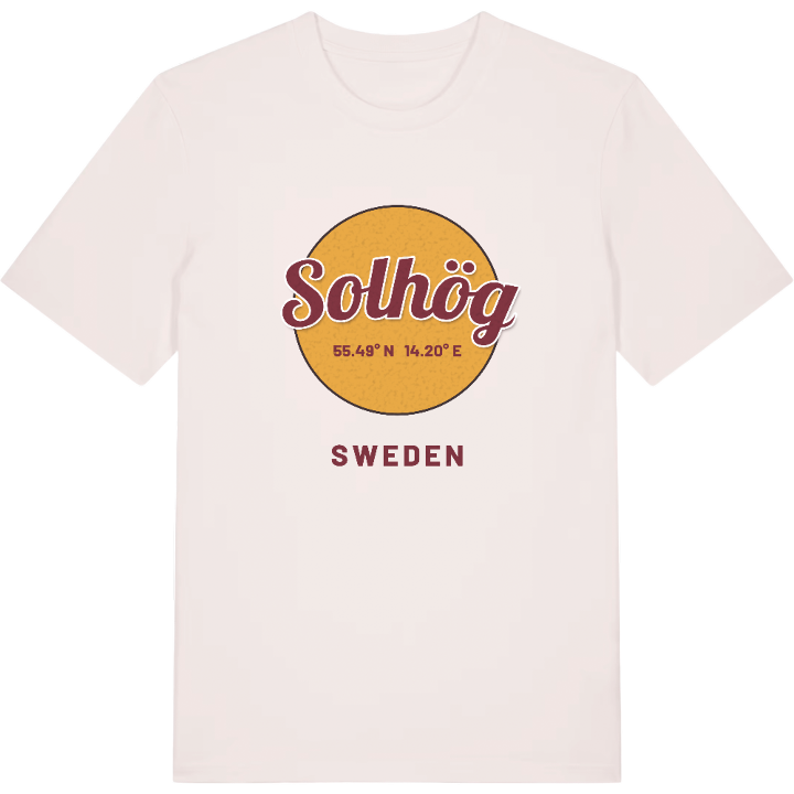 Solhög cirkel t-shirt – t-shirt från PinShirt
