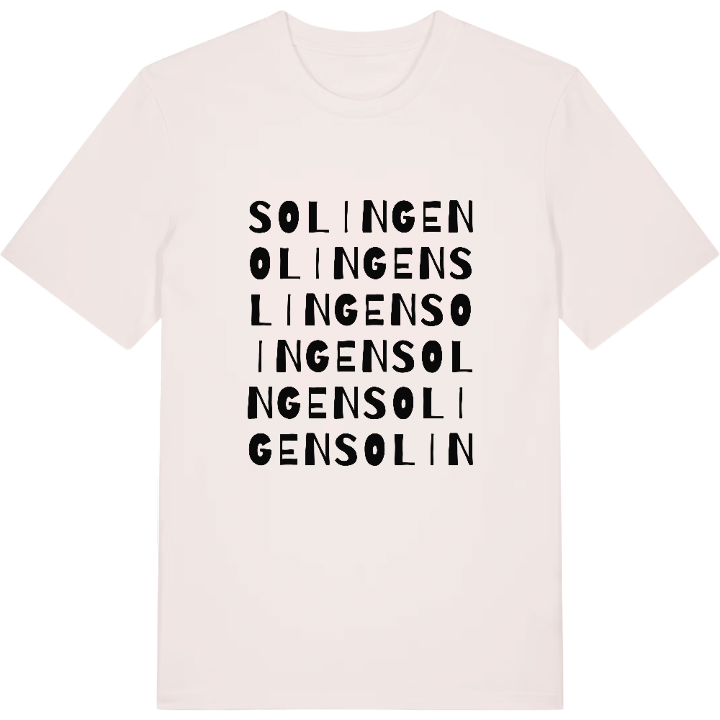 Solingen ordlek t-shirt – t-shirt från PinShirt