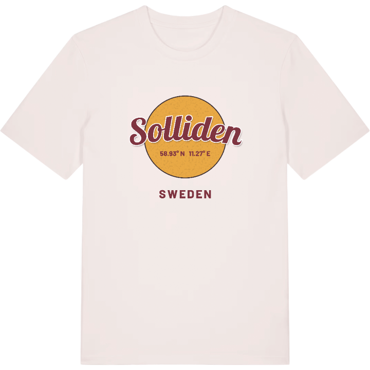 Solliden cirkel t-shirt – t-shirt från PinShirt