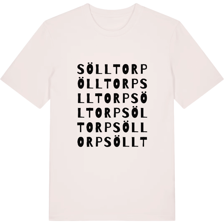 Sölltorp ordlek t-shirt – t-shirt från PinShirt