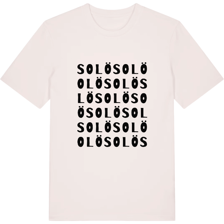 Solö ordlek t-shirt – t-shirt från PinShirt