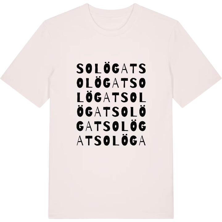 Solögat ordlek t-shirt – t-shirt från PinShirt