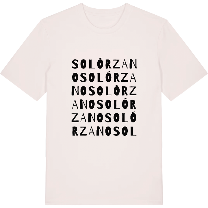 Solórzano ordlek t-shirt – t-shirt från PinShirt