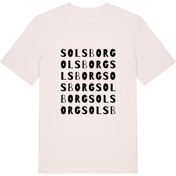 Solsborg ordlek t-shirt – t-shirt från PinShirt