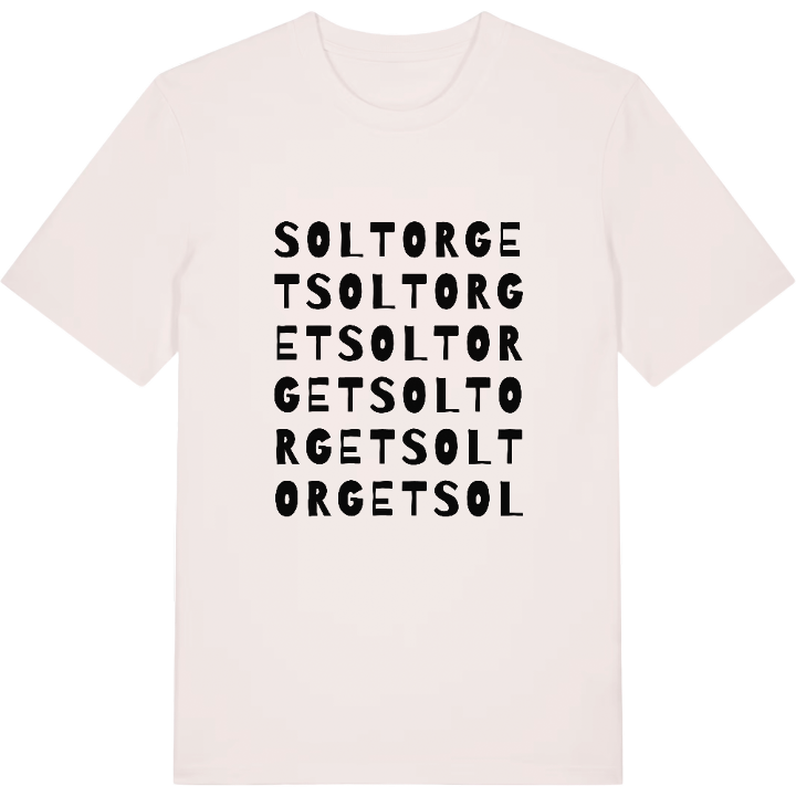 Soltorget ordlek t-shirt – t-shirt från PinShirt