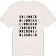 Soludden ordlek t-shirt