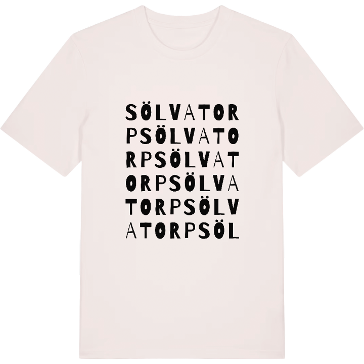 Sölvatorp ordlek t-shirt – t-shirt från PinShirt