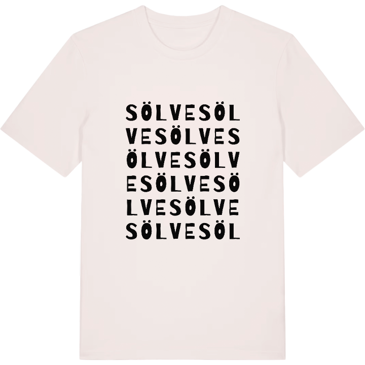 Sölve ordlek t-shirt – t-shirt från PinShirt