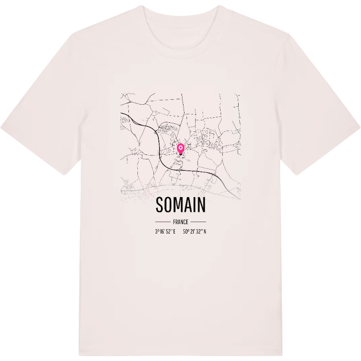 Somain karta t-shirt – t-shirt från PinShirt