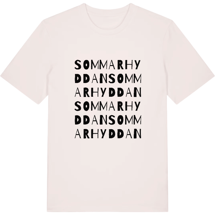 Sommarhyddan ordlek t-shirt – t-shirt från PinShirt