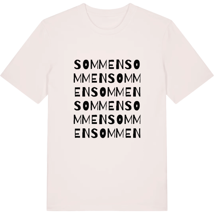 Sommen ordlek t-shirt – t-shirt från PinShirt
