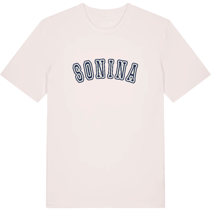 Sonina college t-shirt – t-shirt från PinShirt