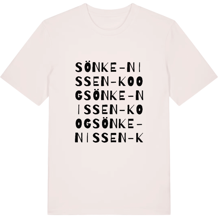 Sönke-Nissen-Koog ordlek t-shirt – t-shirt från PinShirt