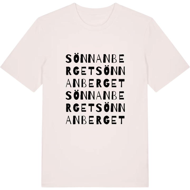 Sönnanberget ordlek t-shirt – t-shirt från PinShirt