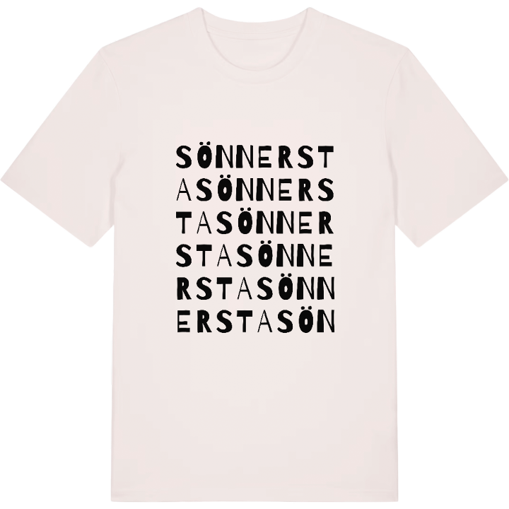 Sönnersta ordlek t-shirt – t-shirt från PinShirt
