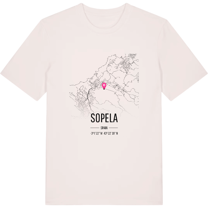 Sopela karta t-shirt – t-shirt från PinShirt