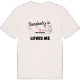 Någon i Sör Amsberg älskar mig t-shirt