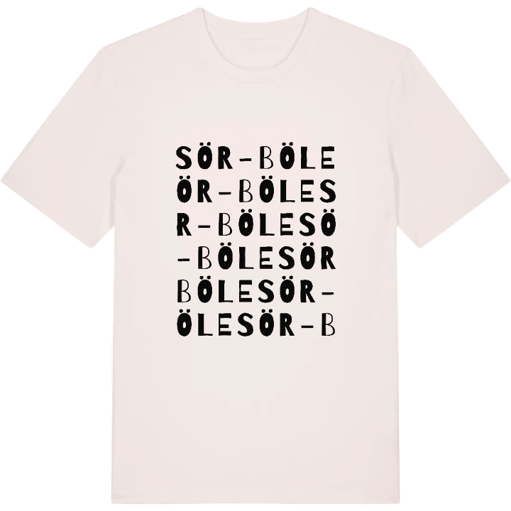 Sör-Böle ordlek t-shirt – t-shirt från PinShirt
