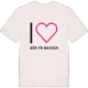 Jag älskar Sör på backen t-shirt stort tryck