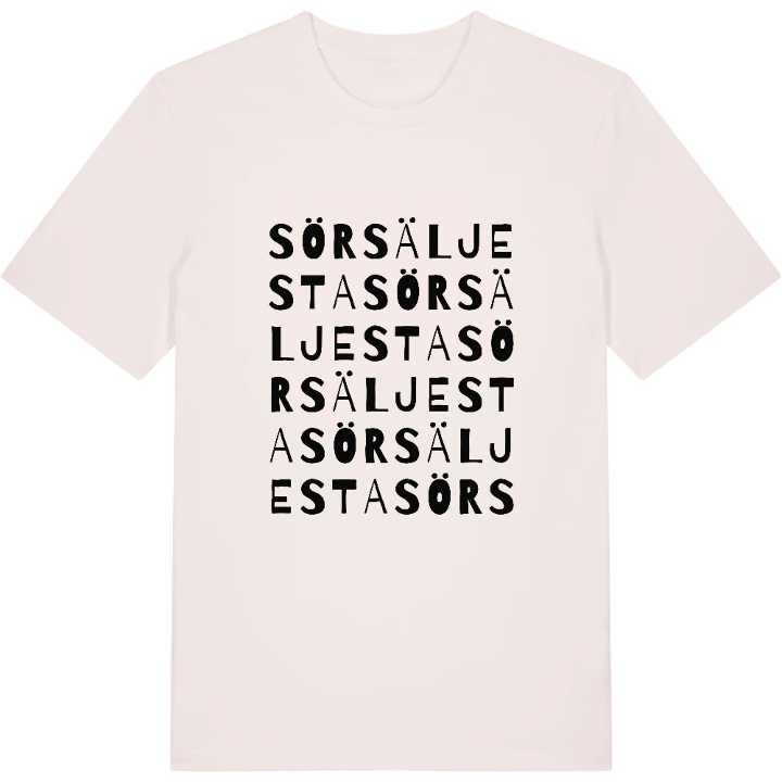 Sör Säljesta ordlek t-shirt – t-shirt från PinShirt