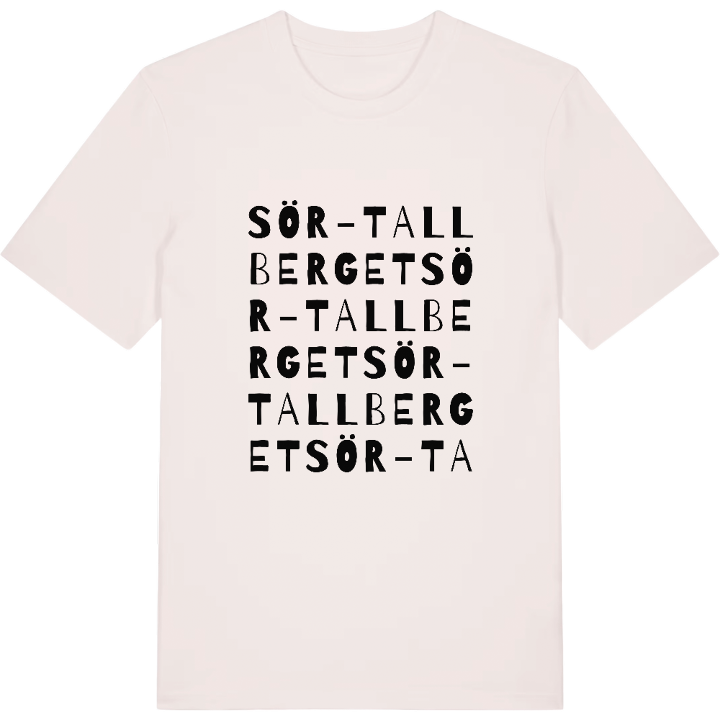 Sör-Tallberget ordlek t-shirt – t-shirt från PinShirt