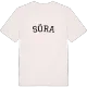 Söra böjd t-shirt