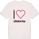 Jag älskar Söråmyra t-shirt stort tryck
