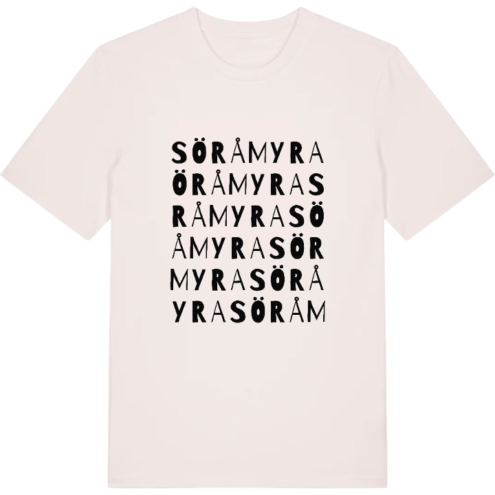 Söråmyra ordlek t-shirt – t-shirt från PinShirt