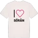 Jag älskar Sörån t-shirt stort tryck