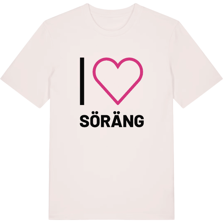 Jag älskar Söräng t-shirt stort tryck – t-shirt från PinShirt