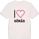 Jag älskar Sörås t-shirt stort tryck