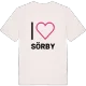 Jag älskar Sörby t-shirt stort tryck