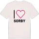 Jag älskar Sorby t-shirt stort tryck