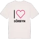 Jag älskar Sörbyn t-shirt stort tryck