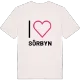 Jag älskar Sörbyn t-shirt stort tryck