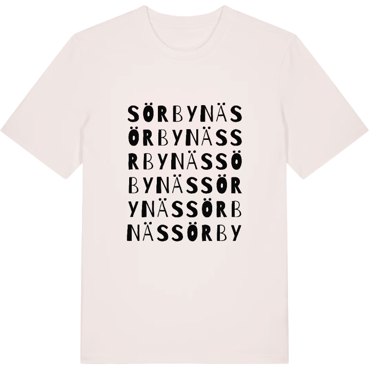 Sörbynäs ordlek t-shirt – t-shirt från PinShirt