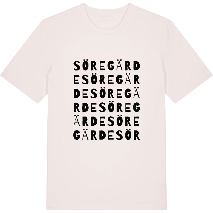 Söregärde ordlek t-shirt – t-shirt från PinShirt