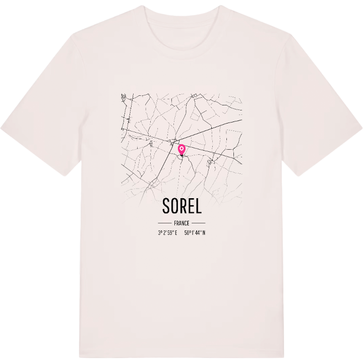 Sorel karta t-shirt – t-shirt från PinShirt