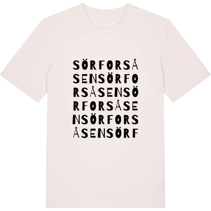 Sörforsåsen ordlek t-shirt – t-shirt från PinShirt