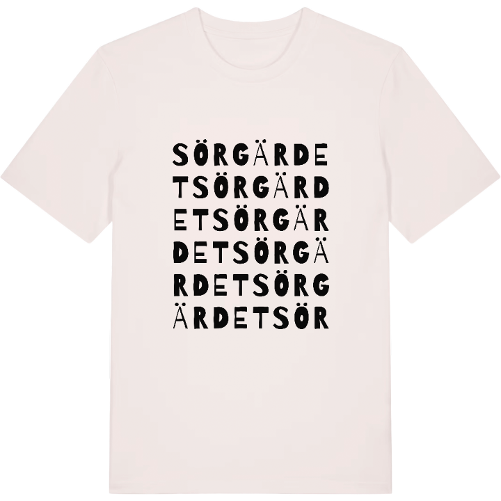 Sörgärdet ordlek t-shirt – t-shirt från PinShirt