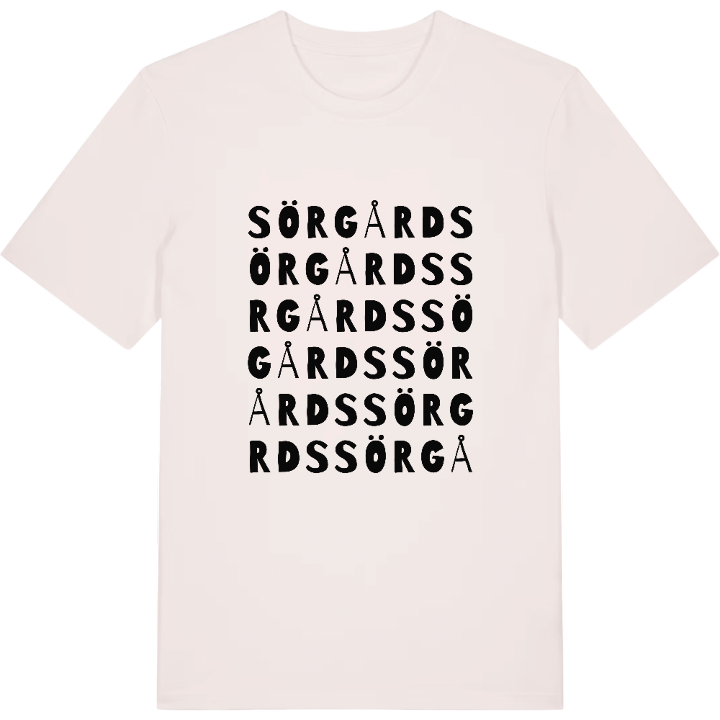 Sörgårds ordlek t-shirt – t-shirt från PinShirt